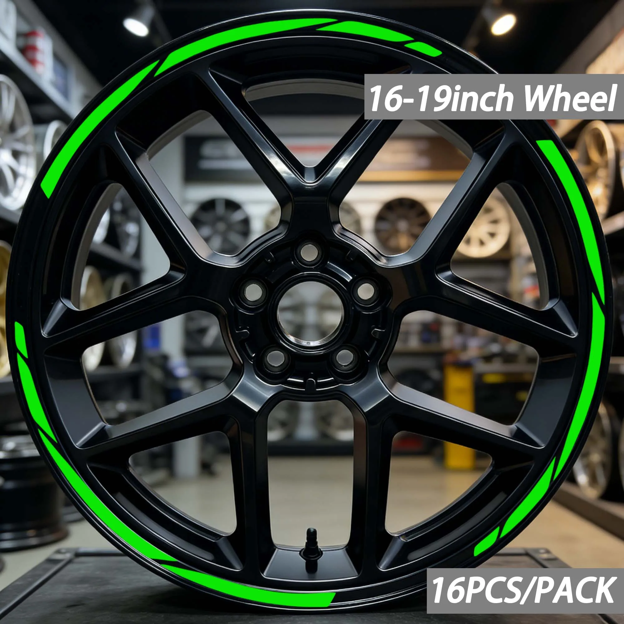 16PCS/1Set Racing Stripe Motorcycle Wheel Stickers Waterproof for 16 17 18 19inch Rims Modified Scooter Bicycle Vinyl Decals
16PCS/1Set Racing Stripe Motorcycle Wheel Stickers Waterproof for 16 17 18 19inch Rims Modified Scooter Bicycle Vinyl Decals