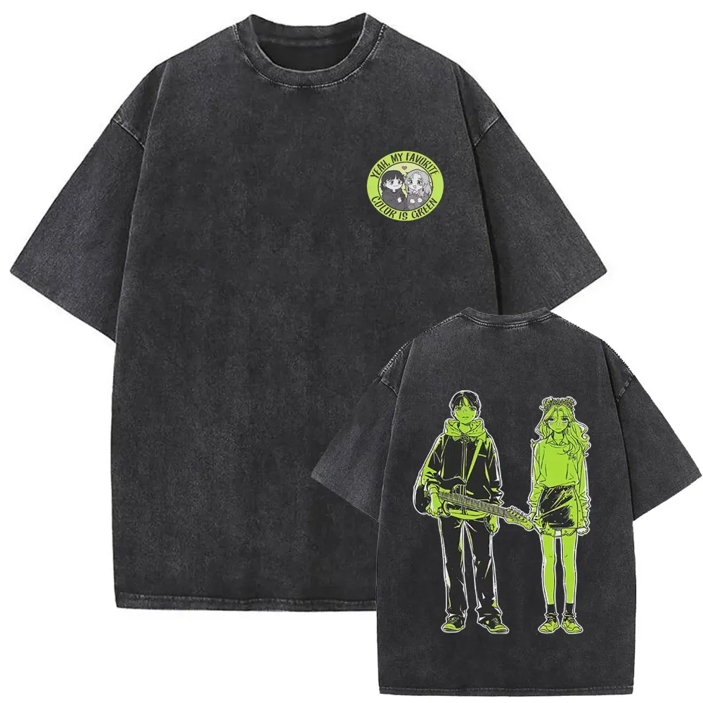 Washed Vintage Anime The Guy She Was Interested in Wasn't A Guy At All Mitsuki Koga T-shirt Men Women Manga Oversized T Shirts
Washed Vintage Anime The Guy She Was Interested in Wasn't A Guy At All Mitsuki Koga T-shirt Men Women Manga Oversized T Shirts