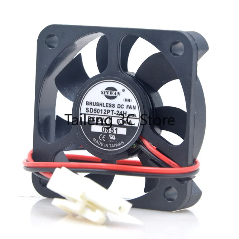 New CPU Cooler Fan for SINWAN SD5012PT-24H 24V 0.06A 5010 Frequency Converter Cooling Fan 5cm 50x50x10mm
New CPU Cooler Fan for SINWAN SD5012PT-24H 24V 0.06A 5010 Frequency Converter Cooling Fan 5cm 50x50x10mm