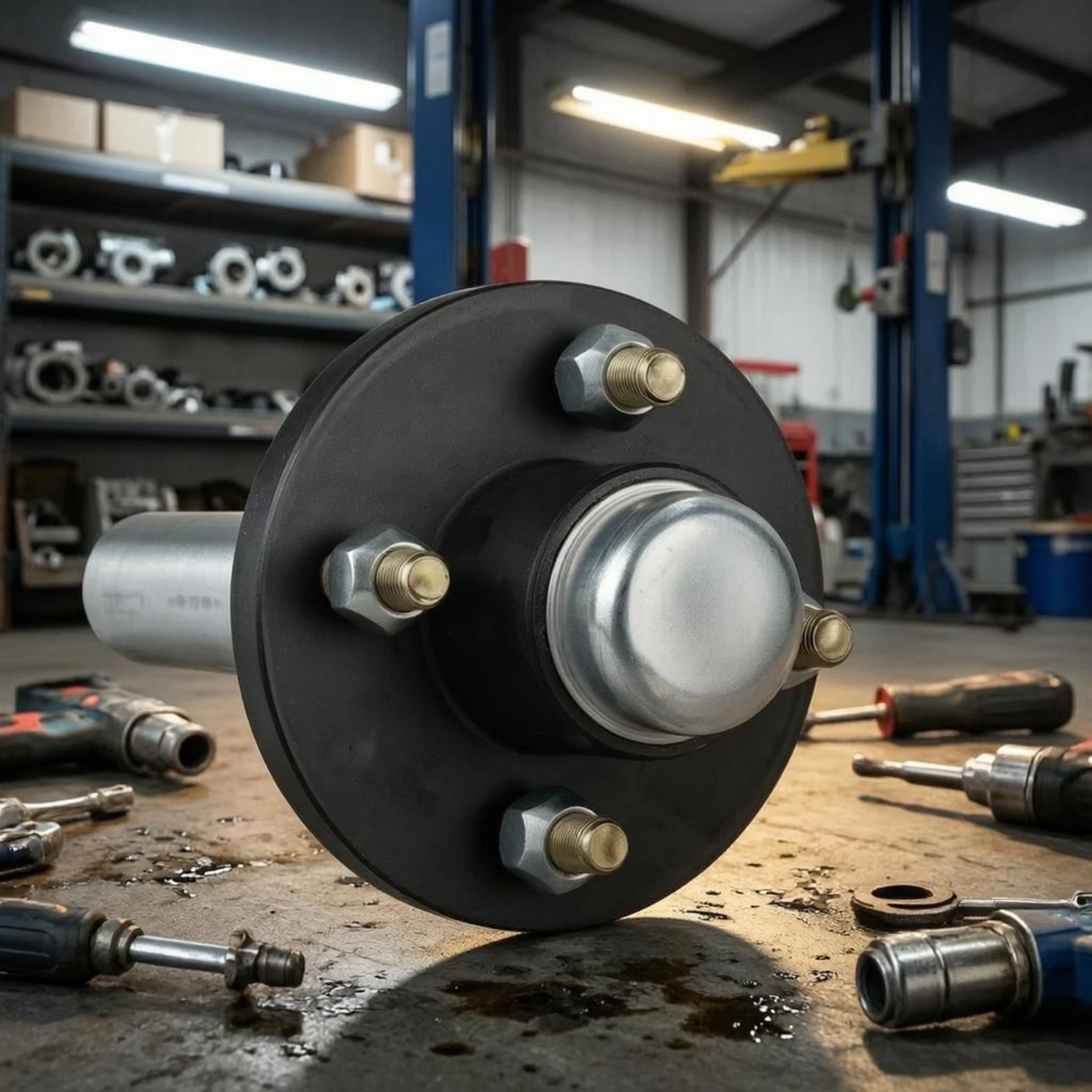 Hauling Half Axle Dust Cap Hauling Axle Hub Wheel Hub Assembly Steel Vehicle Part Mounting Flange
Hauling Half Axle Dust Cap Hauling Axle Hub Wheel Hub Assembly Steel Vehicle Part Mounting Flange