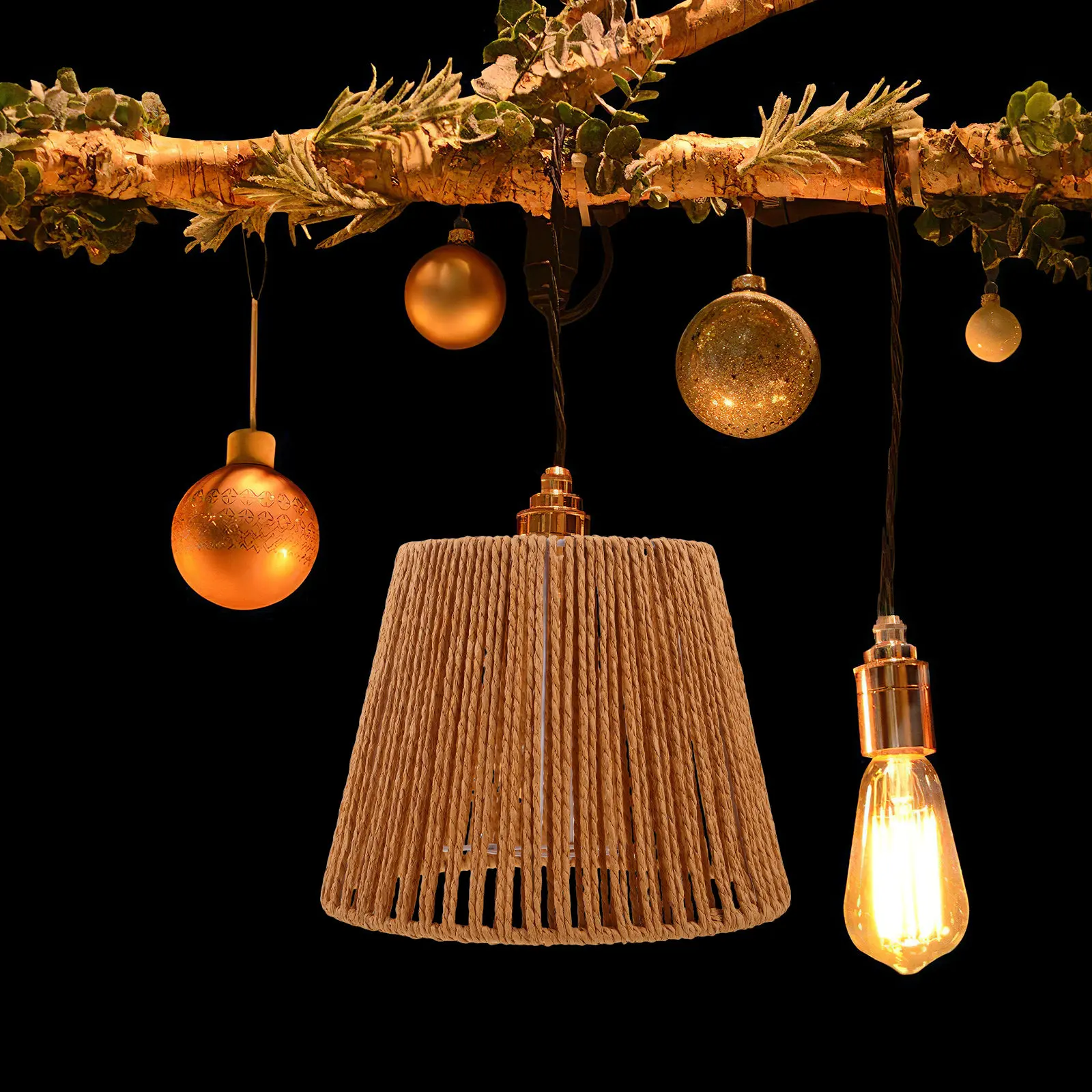 Woven Paper Rope Lamp Shade Handmade Bohemian Pendant Light Cover for Ceiling Floor Lamps Rustic Farmhouse Modern Romantic Decor
Woven Paper Rope Lamp Shade Handmade Bohemian Pendant Light Cover for Ceiling Floor Lamps Rustic Farmhouse Modern Romantic Decor