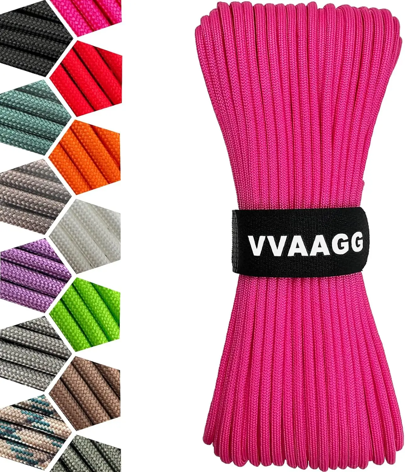 100FT Paracord Rope 4mm 12 Strand Nylon for Camping Hiking Fishing Outdoor Gear
100FT Paracord Rope 4mm 12 Strand Nylon for Camping Hiking Fishing Outdoor Gear
