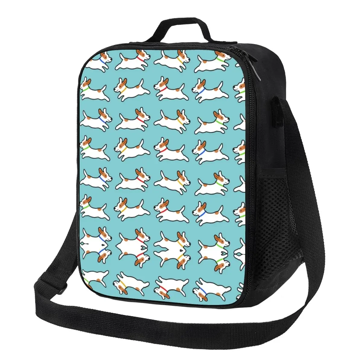 Custom Cute Jack Russell Terrier Running Dog Lunch Bag Men Women Cooler Thermal Insulated Lunch Boxes for Student School
Custom Cute Jack Russell Terrier Running Dog Lunch Bag Men Women Cooler Thermal Insulated Lunch Boxes for Student School