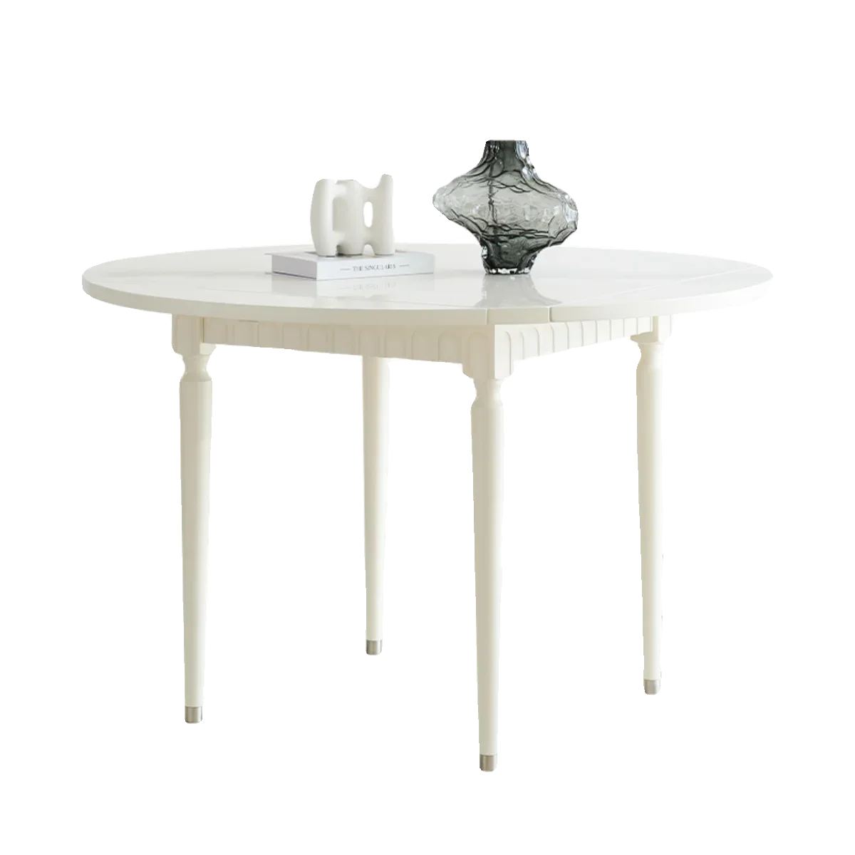Practical Practical Circular Solid Wood Folding Dining Table, Modern And Minimalist Square And Circle For Household Small Units
Practical Practical Circular Solid Wood Folding Dining Table, Modern And Minimalist Square And Circle For Household Small Units