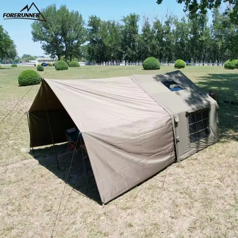 Luxury Automatic Oxford Air Inflatable Tent Waterproof PVC Cotton Fabric For Outdoor Camping And Hiking
Luxury Automatic Oxford Air Inflatable Tent Waterproof PVC Cotton Fabric For Outdoor Camping And Hiking