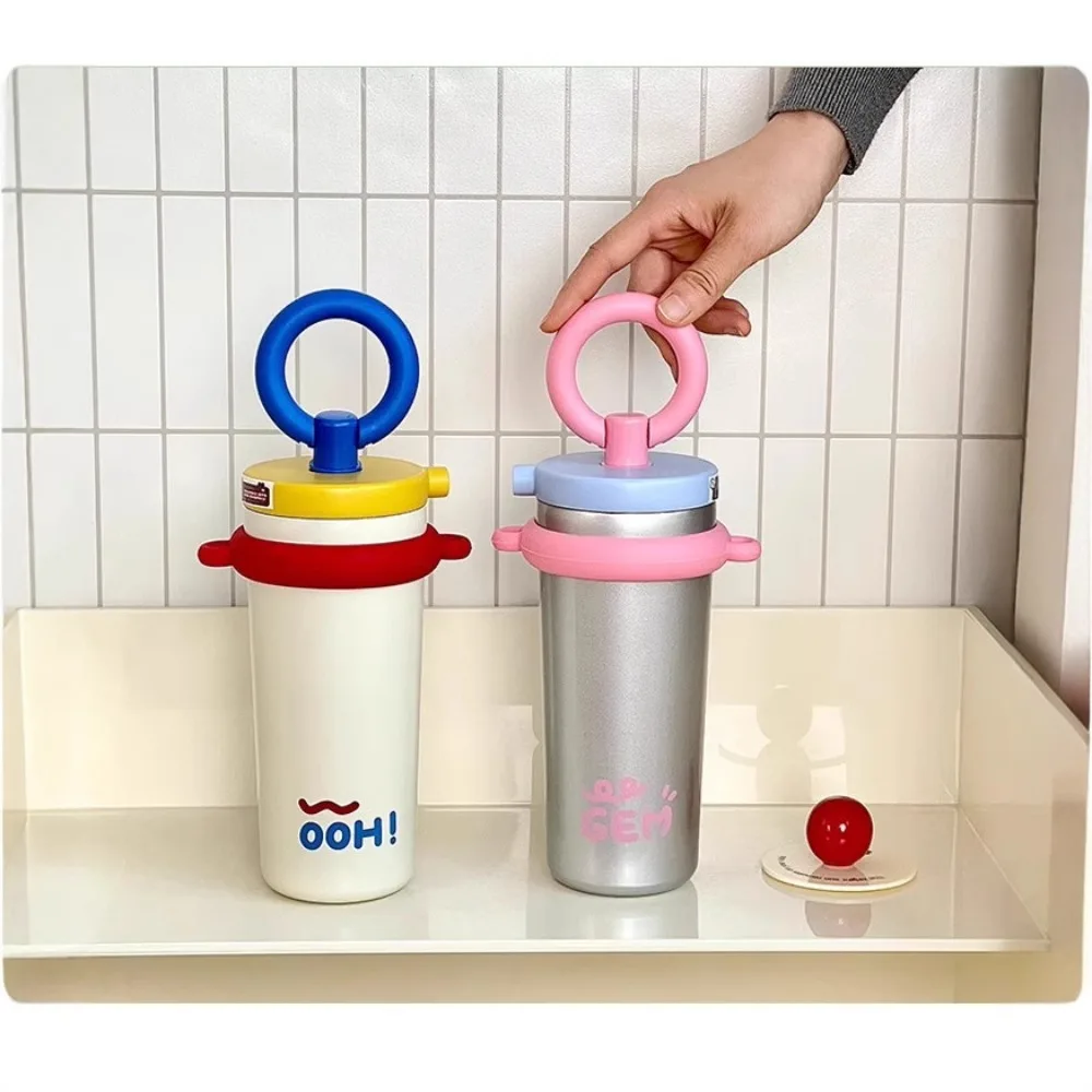 High Quality Portable Straw Cup Stainless Steel Large Capacity Water Cup with Shoulder Strap Thermal Bottle
High Quality Portable Straw Cup Stainless Steel Large Capacity Water Cup with Shoulder Strap Thermal Bottle