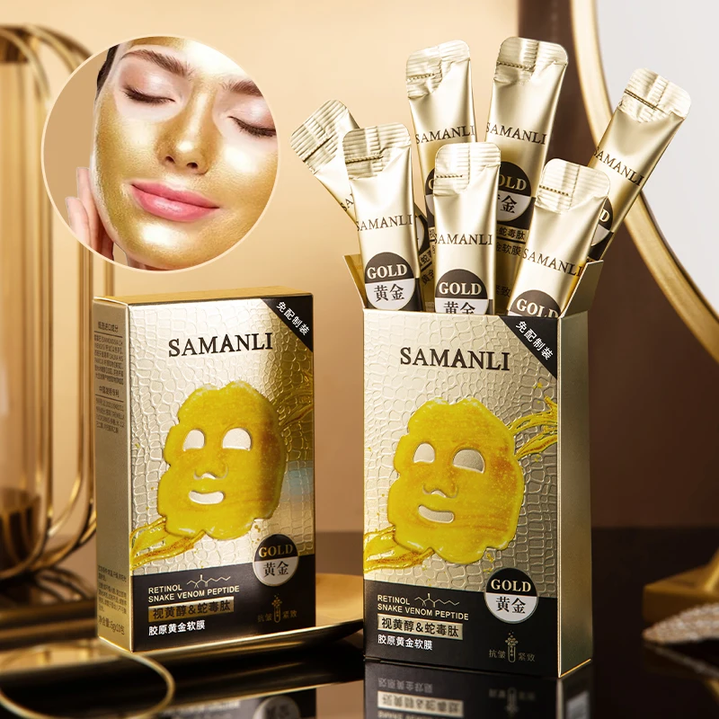 MERCILEN Retinol Peptide Gold Peel-Off Mask 6g X 10 Packs Brightening Skin Care Vitamin E Hyaluronic Acid Firming
MERCILEN Retinol Peptide Gold Peel-Off Mask 6g X 10 Packs Brightening Skin Care Vitamin E Hyaluronic Acid Firming
