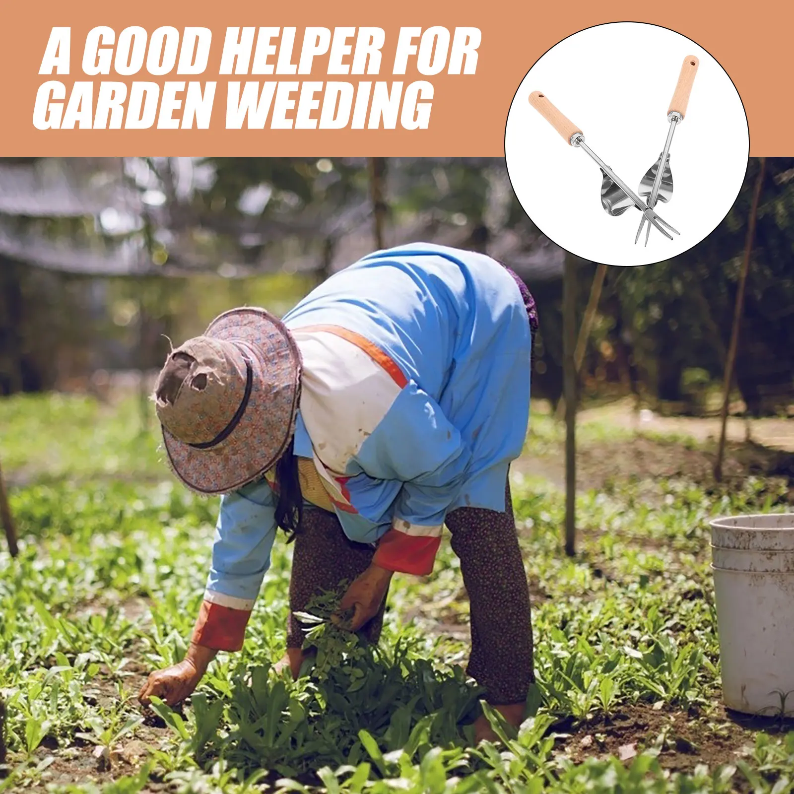 2pcs Stainless Steel Weed Extractor Lightweight Durable Garden Weeding Shovel Portable Weeder For Organic Lawn Care Tool Outdoor
2pcs Stainless Steel Weed Extractor Lightweight Durable Garden Weeding Shovel Portable Weeder For Organic Lawn Care Tool Outdoor