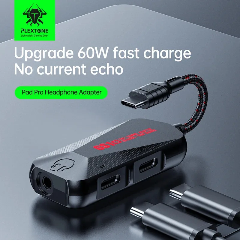 Адаптер GS1 3-в-1 USB-C на разъем 3,5 мм — аудио высокого разрешения, быстрая зарядка 60 Вт, игровая звуковая карта, аудиокабель типа C
Адаптер GS1 3-в-1 USB-C на разъем 3,5 мм — аудио высокого разрешения, быстрая зарядка 60 Вт, игровая звуковая карта, аудиокабель типа C
