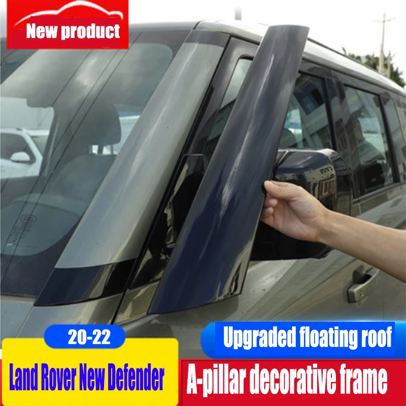 for 20-22 Land Rover Defender A-pillar decorative slats New Defender 90 110 modified suspension roof accessories
for 20-22 Land Rover Defender A-pillar decorative slats New Defender 90 110 modified suspension roof accessories