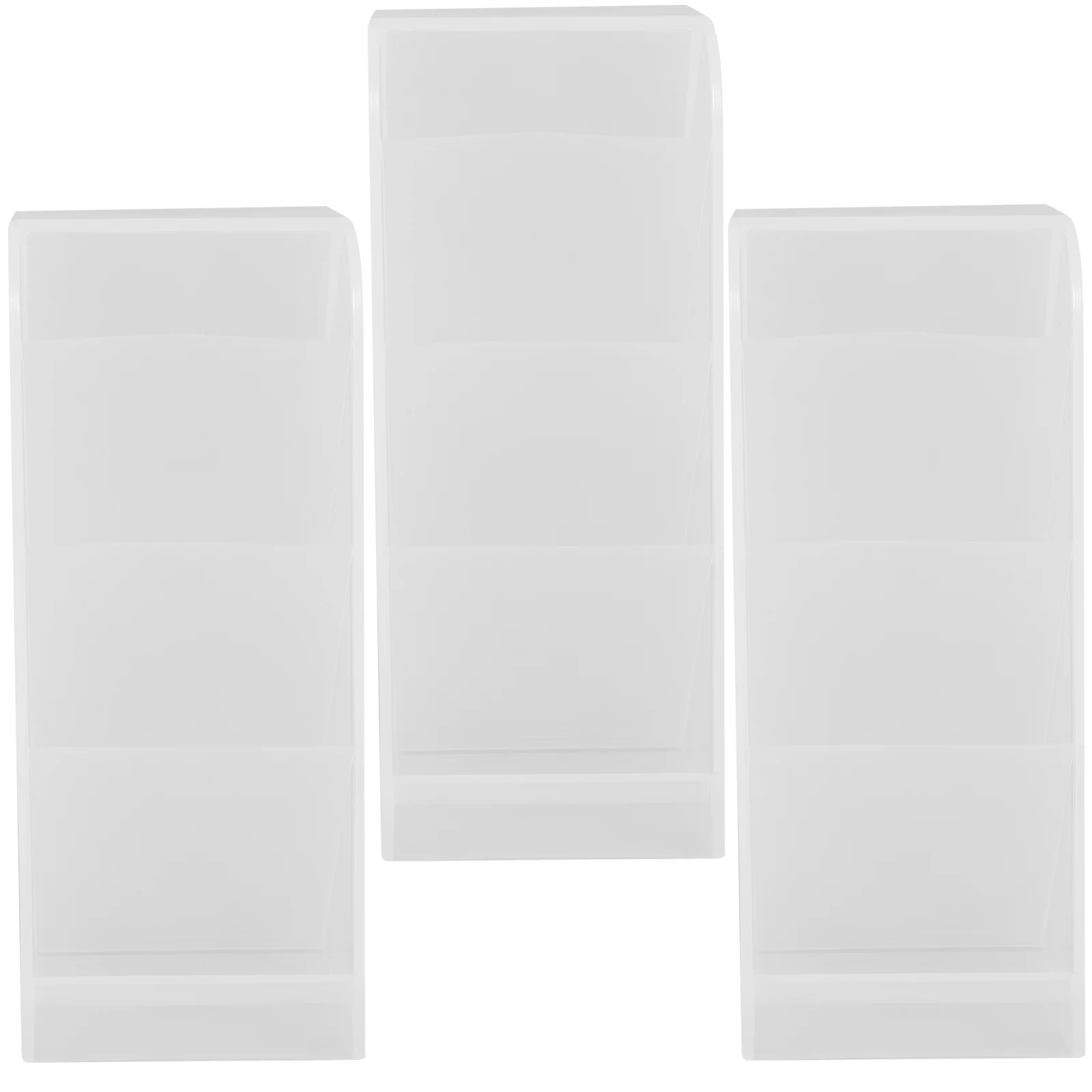 3Pcs Vertical Pen Organizer Multi Grid Pen Holder Desk Stationery Makeup Brush Holder Storage Box for Office Home School 
3Pcs Vertical Pen Organizer Multi Grid Pen Holder Desk Stationery Makeup Brush Holder Storage Box for Office Home School