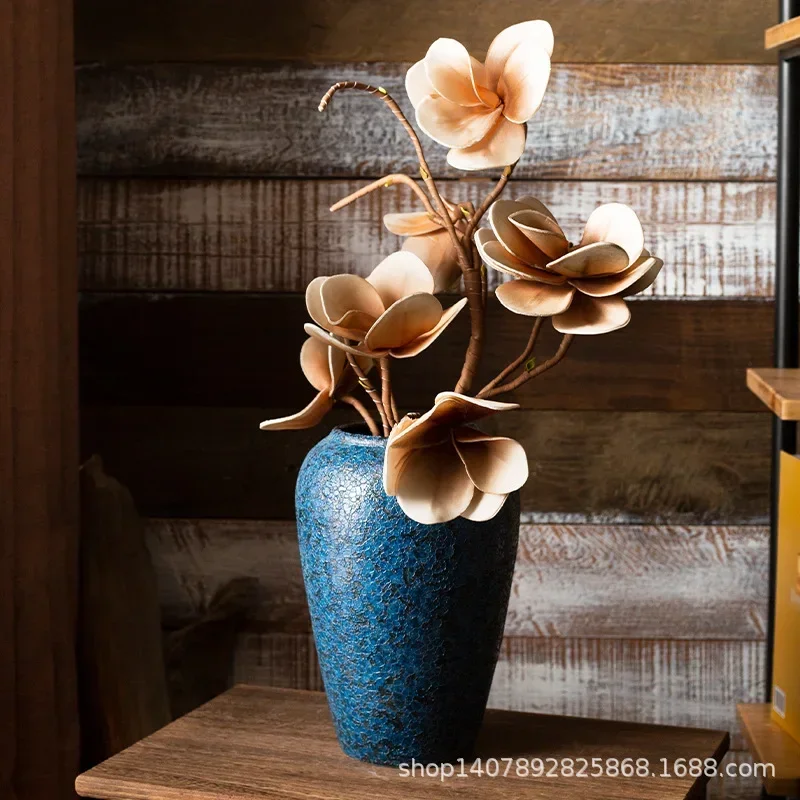 Handmade Ceramic Vase, Water Raising Flower Arrangement, Large Dried Flower Accent, Coarse Pottery Pot, New Home Decoration
Handmade Ceramic Vase, Water Raising Flower Arrangement, Large Dried Flower Accent, Coarse Pottery Pot, New Home Decoration