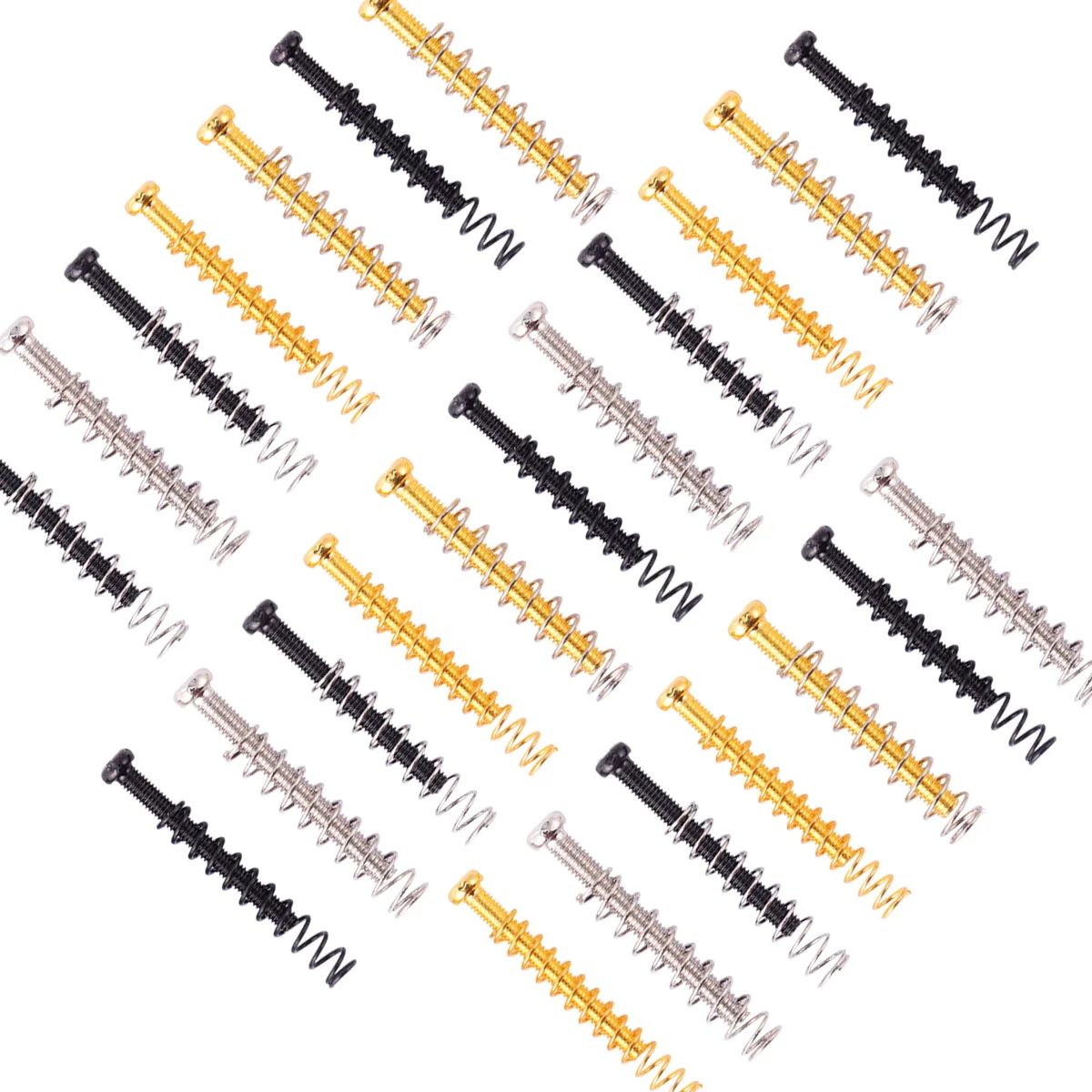 25pcs Pickup Adjusting Height Screw for Electric Guitar Humbucker Dual Coil Spring Easy Install Guitar Accessories
25pcs Pickup Adjusting Height Screw for Electric Guitar Humbucker Dual Coil Spring Easy Install Guitar Accessories