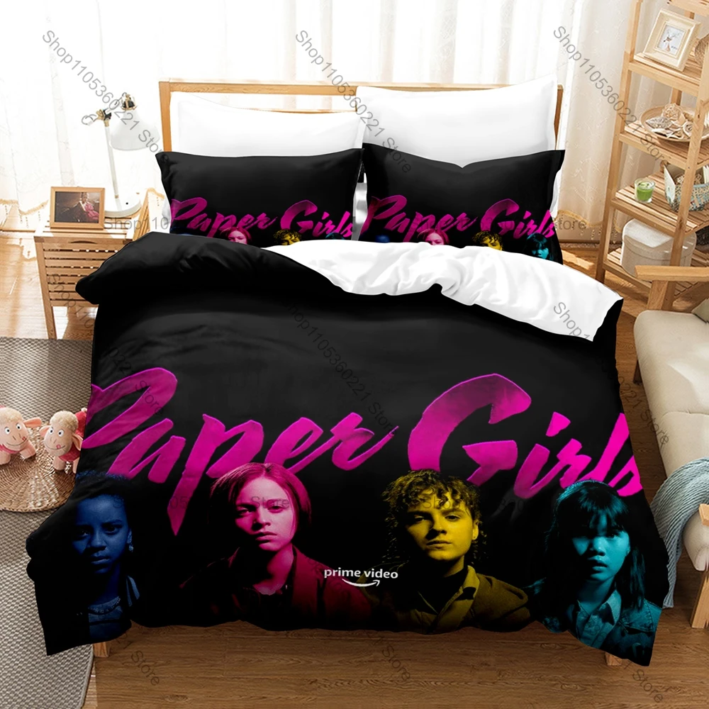 Paper Girls TV Show 3PCS Bed Set Vivid Character Art Print Cozy Microfiber All Season Household Bedding
Paper Girls TV Show 3PCS Bed Set Vivid Character Art Print Cozy Microfiber All Season Household Bedding