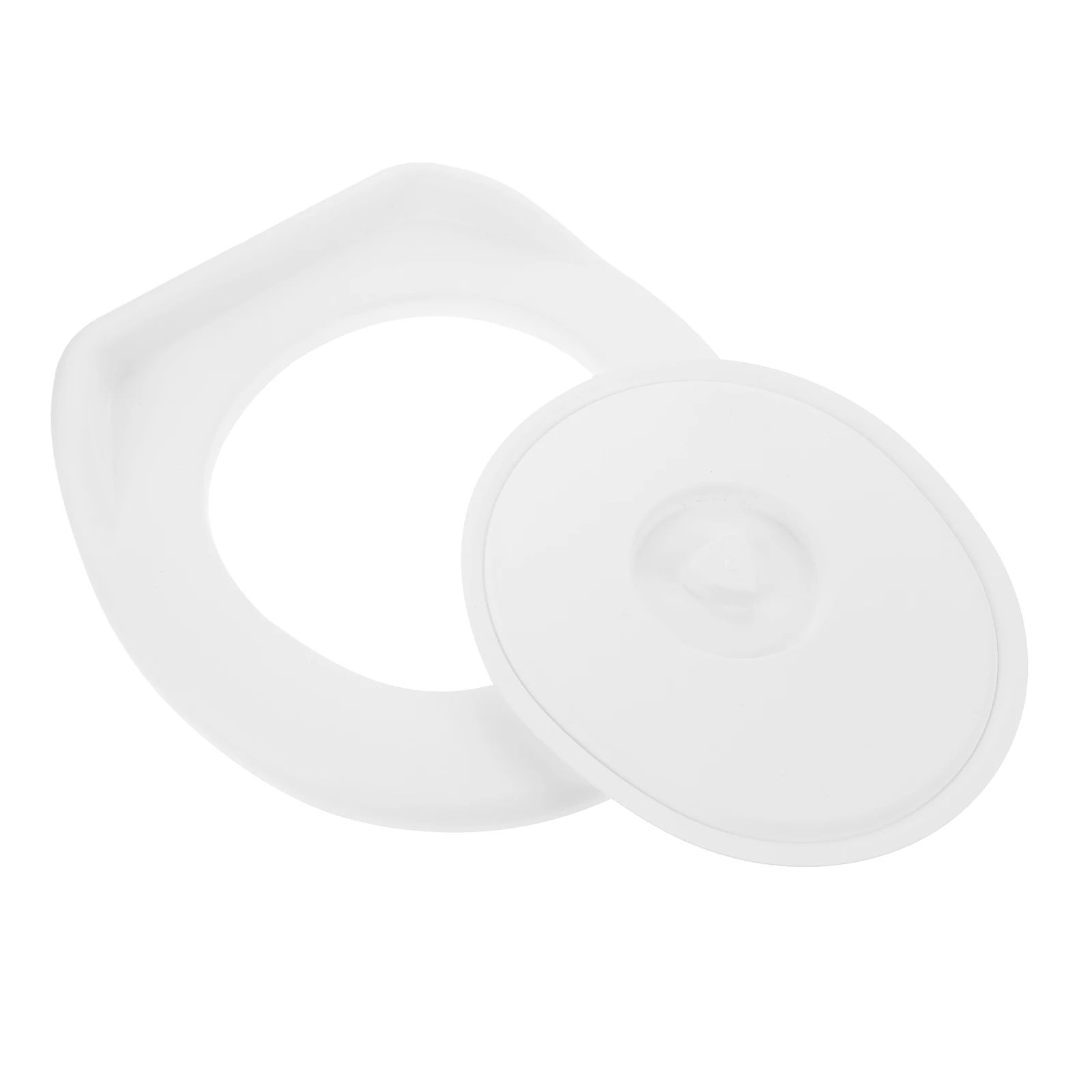 1Set Portable Toilet Seat Ring with Lid Thick Lightweight Compact Construction Site Outdoor Emergency Camping Toilet 
1Set Portable Toilet Seat Ring with Lid Thick Lightweight Compact Construction Site Outdoor Emergency Camping Toilet