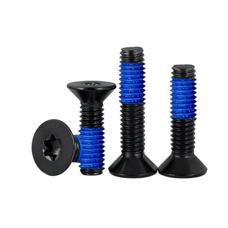 10 Pcs M3 M4 M5 M6 M8 Screw Stainless Steel Black Electrophoretic Countersunk Head Torx With Glue, Anti-Loosening And Anti-Theft
10 Pcs M3 M4 M5 M6 M8 Screw Stainless Steel Black Electrophoretic Countersunk Head Torx With Glue, Anti-Loosening And Anti-Theft