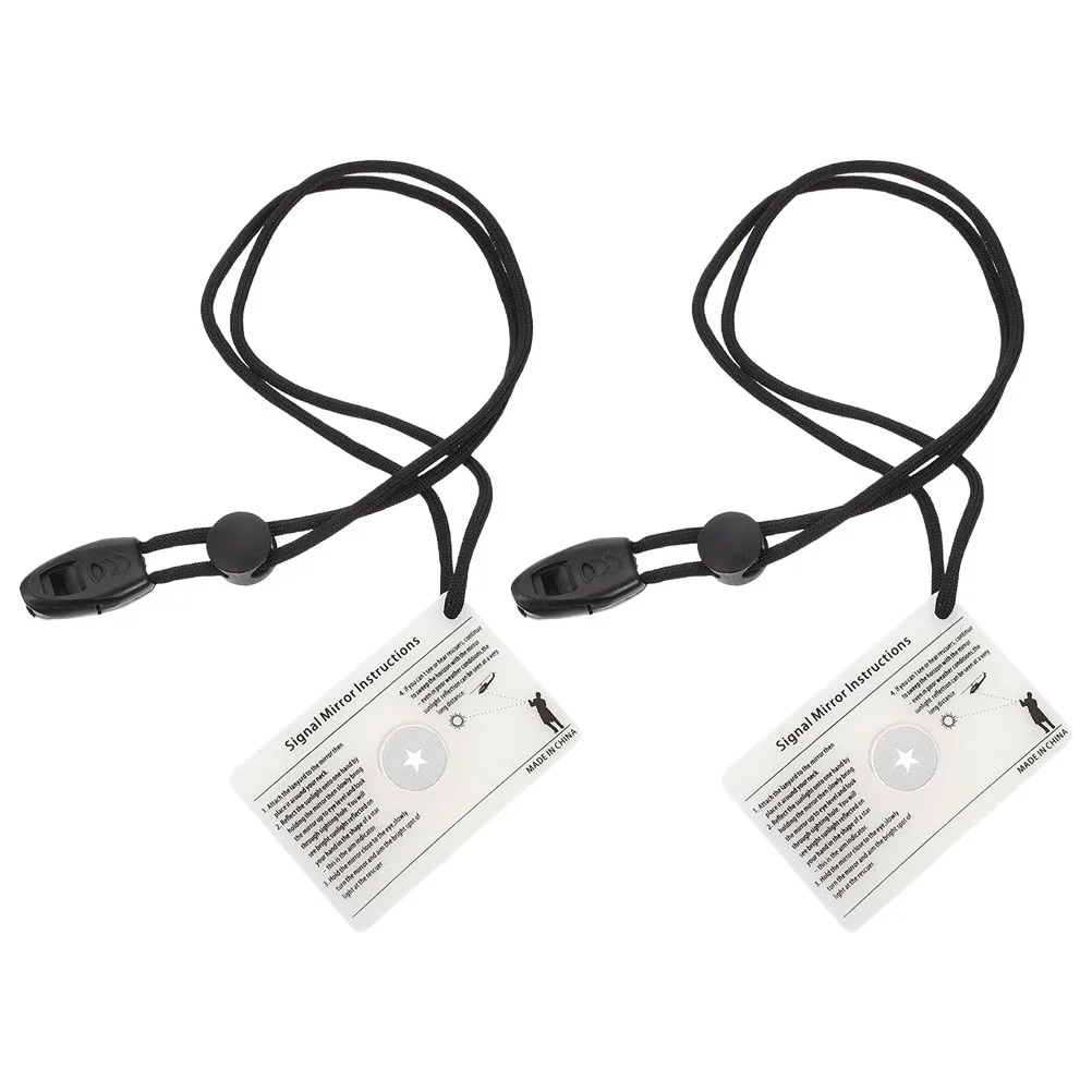 2 Pcs Signal Mirror Survival Mirrors Backpacks Reflective Tool for Hiking Outdoor Mini Camping
2 Pcs Signal Mirror Survival Mirrors Backpacks Reflective Tool for Hiking Outdoor Mini Camping