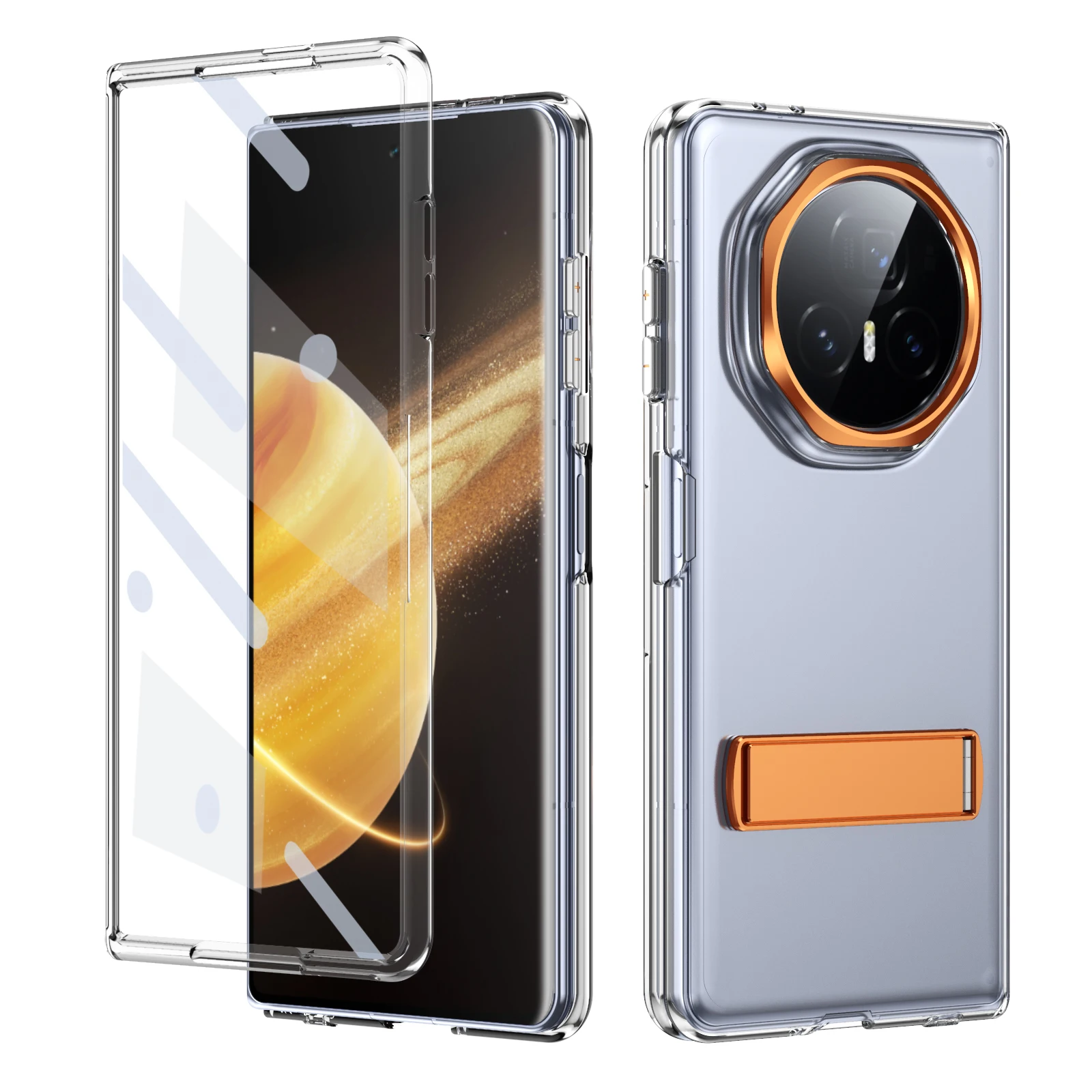Clear Wireless Charging Case for Honor Magic V3 Kickstand Glass Front Film Lens Shockproof Cover
Clear Wireless Charging Case for Honor Magic V3 Kickstand Glass Front Film Lens Shockproof Cover