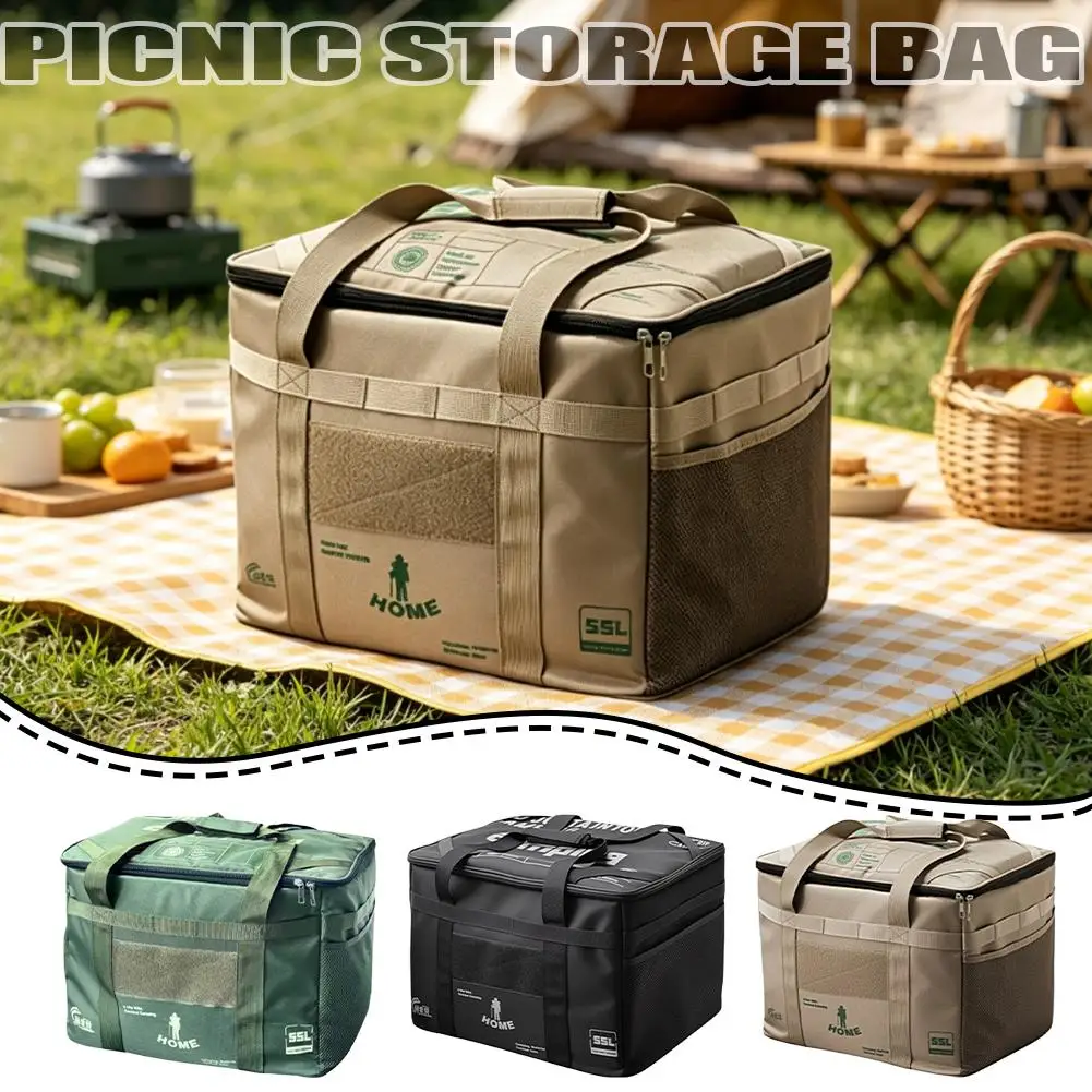55L Large Capacity Outdoor Storage Bag 600D Oxford Shockproof Anti-Collision Tactical Bag with Mesh Pocket Portable Design
55L Large Capacity Outdoor Storage Bag 600D Oxford Shockproof Anti-Collision Tactical Bag with Mesh Pocket Portable Design