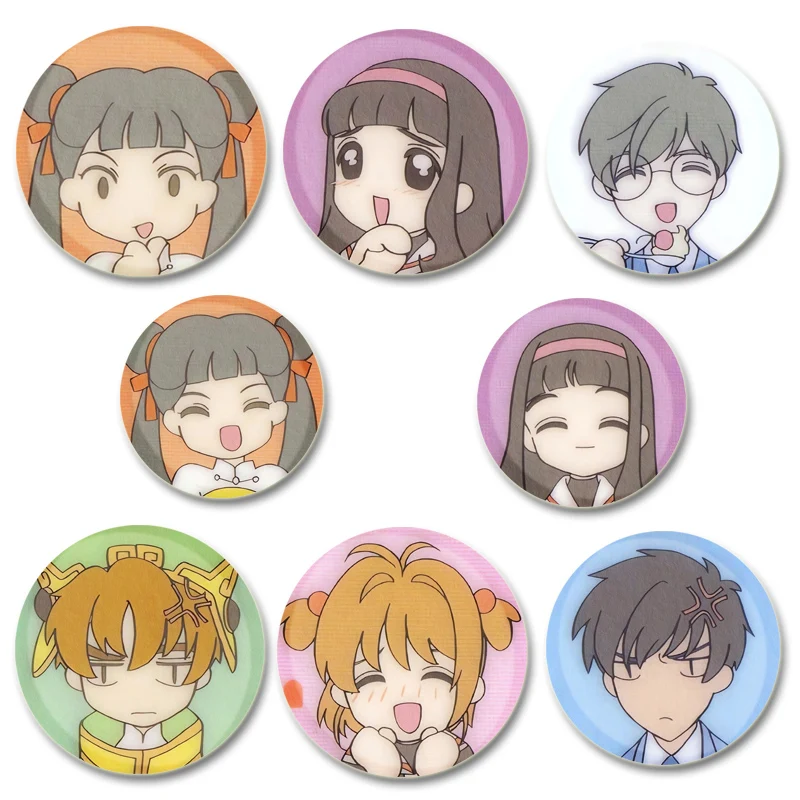 Cartoon CARD CAPTOR SAKURA Badge Anime Cardcaptor Sakura Brooches KINOMOTO SAKURA Pins for Backpack Clothes Gift Accessory
Cartoon CARD CAPTOR SAKURA Badge Anime Cardcaptor Sakura Brooches KINOMOTO SAKURA Pins for Backpack Clothes Gift Accessory