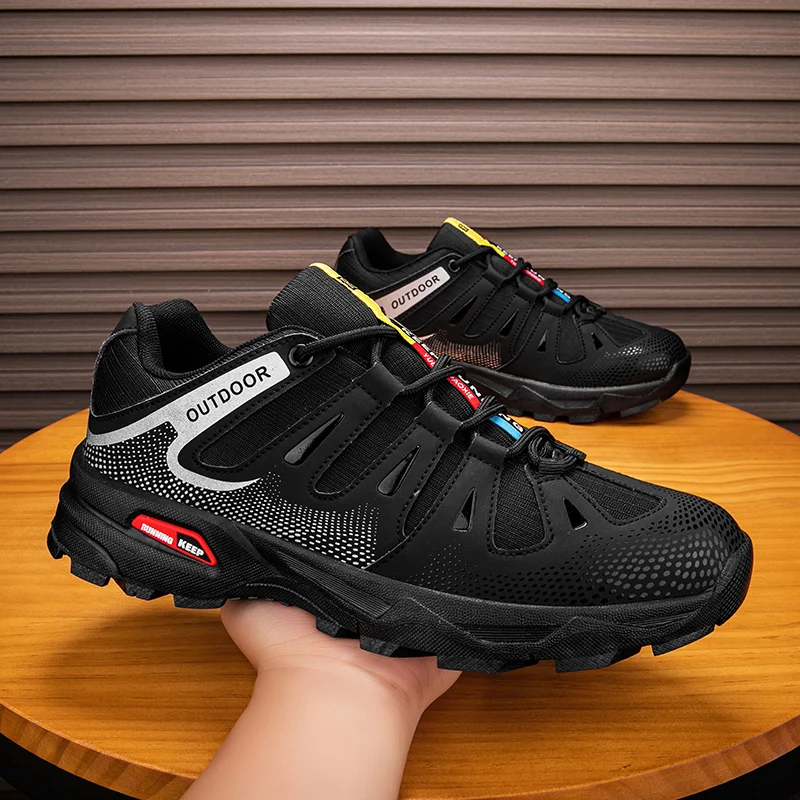 Summer men's and women's mesh casual boots, tactical boots, breathable training shoes, outdoor hiking shoes, sports combat boots
Summer men's and women's mesh casual boots, tactical boots, breathable training shoes, outdoor hiking shoes, sports combat boots