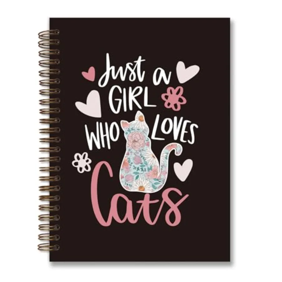 Just A Girl Who Loves s Spiral Notebook, Notebook for Girls, Floral College Ruled Notebook for Work Writing Journaling, Hardcov
Just A Girl Who Loves s Spiral Notebook, Notebook for Girls, Floral College Ruled Notebook for Work Writing Journaling, Hardcov