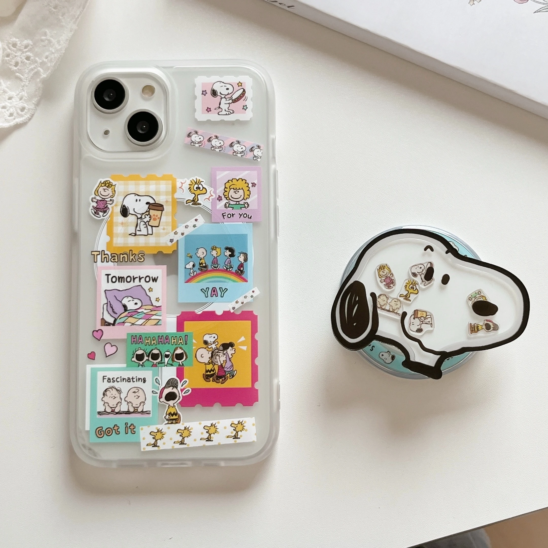 Cute Cartoon Snoopy Y2K Magnetic Bracket Wireless Charging Mobile Phone Case for IPhone 16ProMax 16 15 14 13 ProMax Phone Case
Cute Cartoon Snoopy Y2K Magnetic Bracket Wireless Charging Mobile Phone Case for IPhone 16ProMax 16 15 14 13 ProMax Phone Case