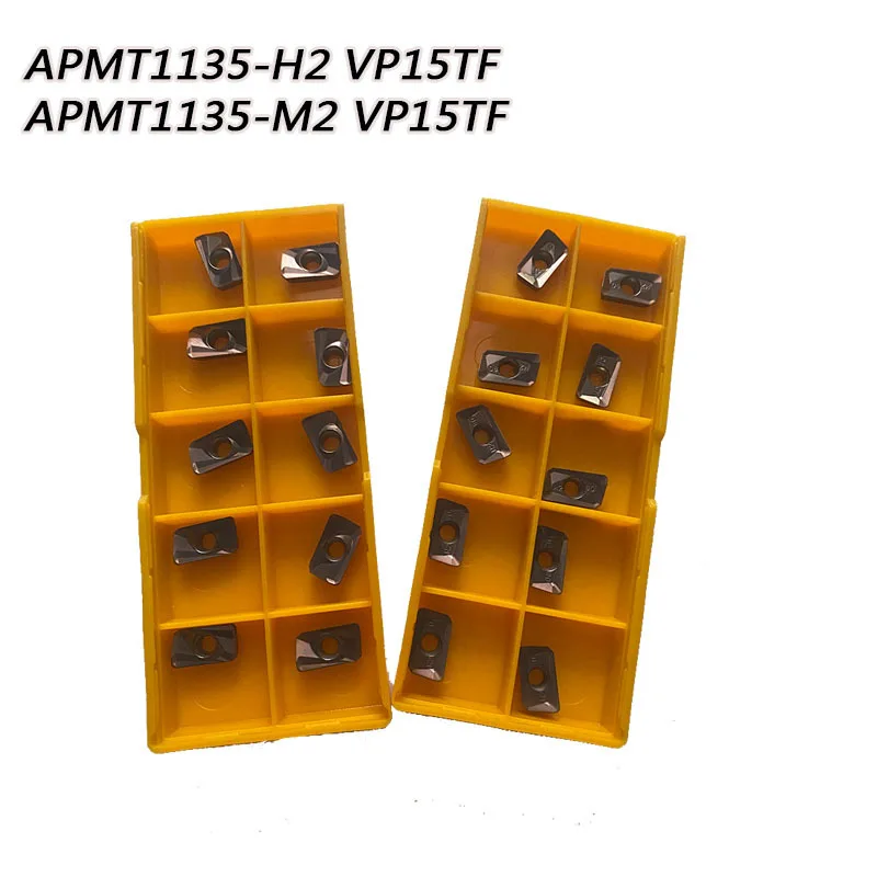 10PCS APMT1135-H2 APMT1135-M2 VT15TF Carbide End Mill CNC Milling Insert APMT1135 Turning Insert
10PCS APMT1135-H2 APMT1135-M2 VT15TF Carbide End Mill CNC Milling Insert APMT1135 Turning Insert