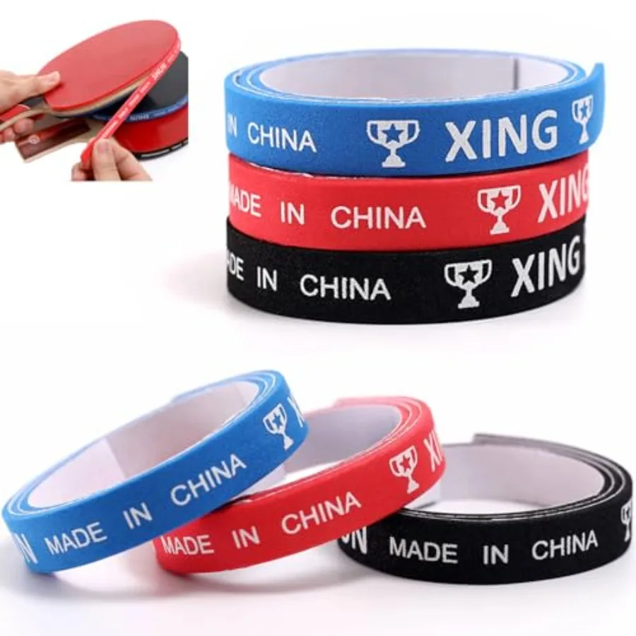 6 Pack Ping Pong Paddles Side Tape 10mm Wide Pre-Cut Foam Padded Table Tennis Rackets Edge Protector Guard Finish Sponge Adhesi
6 Pack Ping Pong Paddles Side Tape 10mm Wide Pre-Cut Foam Padded Table Tennis Rackets Edge Protector Guard Finish Sponge Adhesi
