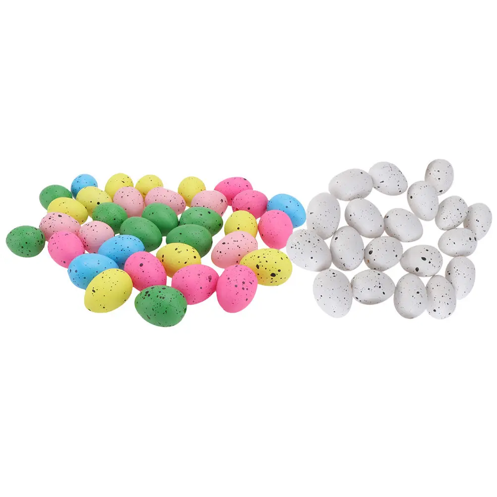 100Pcs Easter Simulation Bird Eggs Plastic Fake Egg Props for Holiday Decoration Easter DIY Crafts Party Decor Desktop
100Pcs Easter Simulation Bird Eggs Plastic Fake Egg Props for Holiday Decoration Easter DIY Crafts Party Decor Desktop