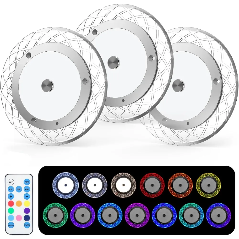 RV Interior Ceiling Dome Light with Dimmer 600LM 3 Color Temperatures 8 Multi-Color Side Lights for Camper Van Truck Boat
RV Interior Ceiling Dome Light with Dimmer 600LM 3 Color Temperatures 8 Multi-Color Side Lights for Camper Van Truck Boat