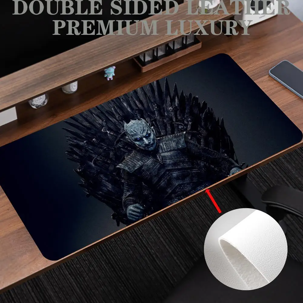 Mouse Gaming accessories Pad PU Leather DIY gaming computer Waterproof G-Game of T-Thrones Mouse Pad Large Size Office Desk Protector Mat Desktop Hot selling items Keyboard Desk Pad Gaming Mousepad PC Accessories
Mouse Gaming accessories Pad PU Leather DIY gaming computer Waterproof G-Game of T-Thrones Mouse Pad Large Size Office Desk Protector Mat Desktop Hot selling items Keyboard Desk Pad Gaming Mousepad PC Accessories