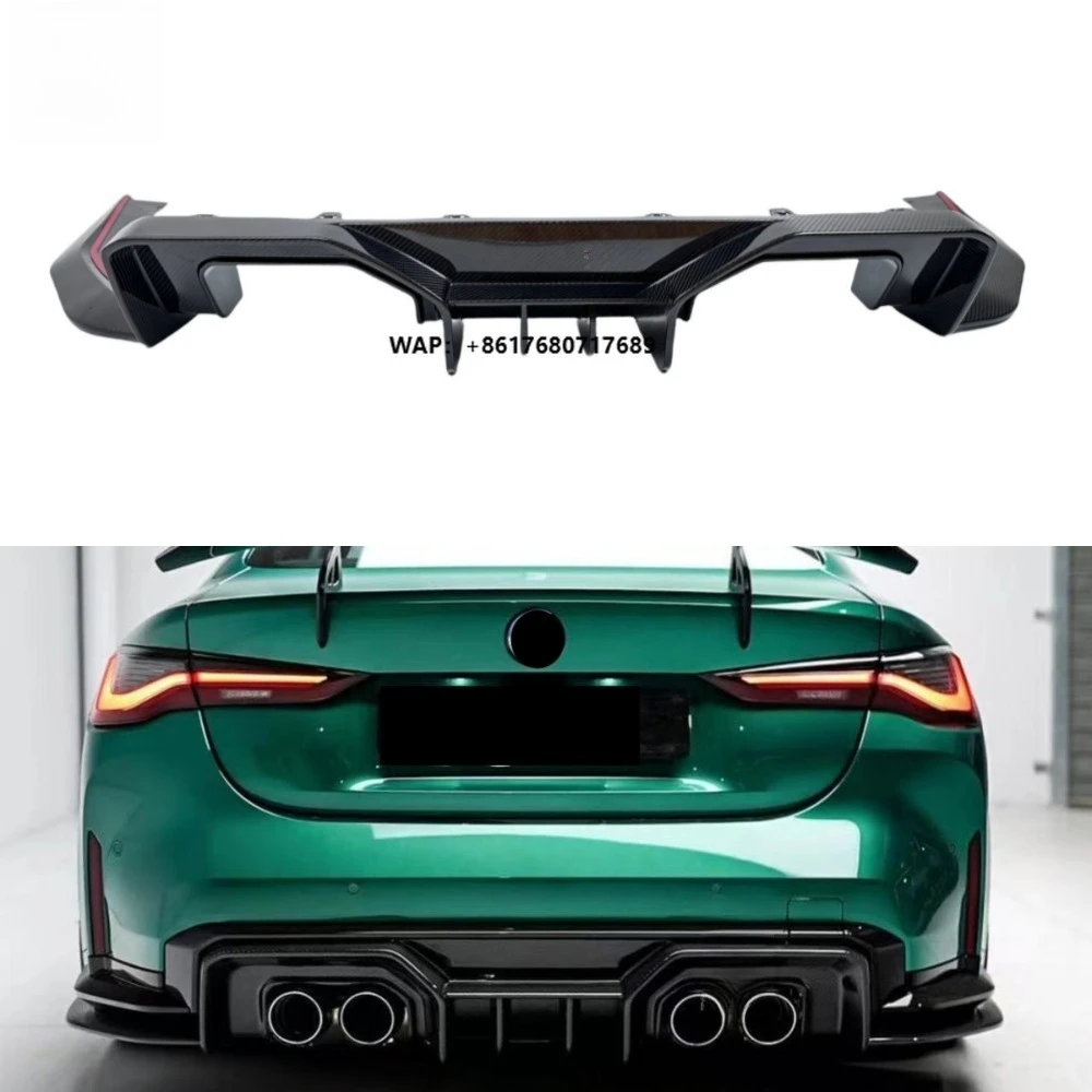 High Quality ADR Style Carbon Fiber Rear Bumper Diffuser Splitter for G80 M3 G82 M4 2020+ Rear Bumper Body Kit
High Quality ADR Style Carbon Fiber Rear Bumper Diffuser Splitter for G80 M3 G82 M4 2020+ Rear Bumper Body Kit