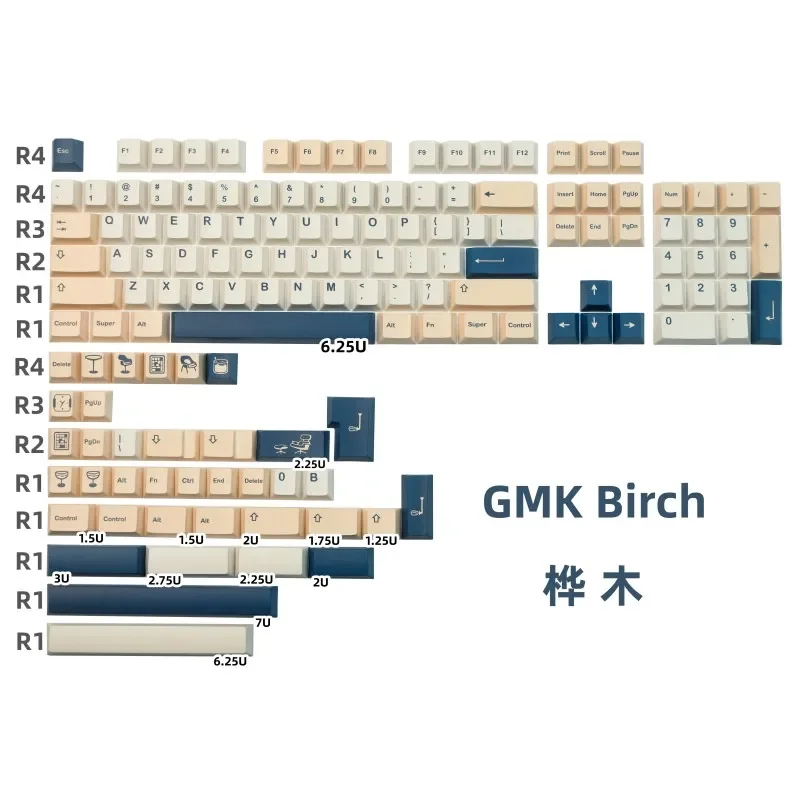 GMK keycap PBT sublimation mechanical keyboard personalized keys original high compatibility Alice
GMK keycap PBT sublimation mechanical keyboard personalized keys original high compatibility Alice