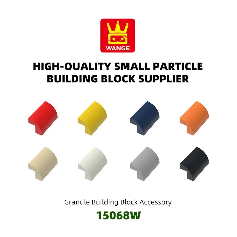 WANGE 37Pcs/Lot 15068W Curved corner four holes Bulk Small Building Blocks Assembly Compatible DIY Toy Parts Gift Box
WANGE 37Pcs/Lot 15068W Curved corner four holes Bulk Small Building Blocks Assembly Compatible DIY Toy Parts Gift Box