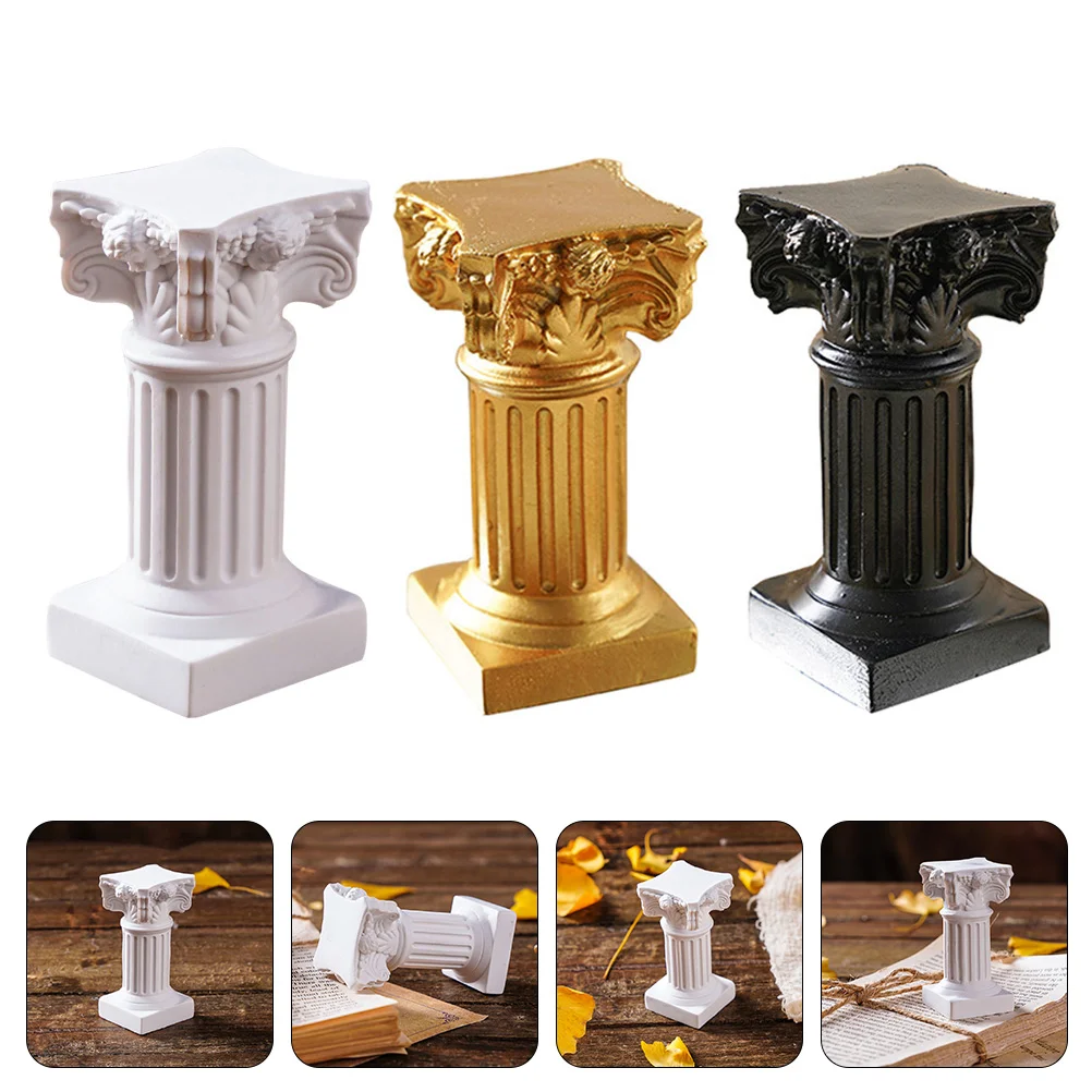 3 Pcs Candlestick Roman Column Decoration Decorative Candleholders Mini Party Supplies Desktop Pillar Photo Props Home
3 Pcs Candlestick Roman Column Decoration Decorative Candleholders Mini Party Supplies Desktop Pillar Photo Props Home