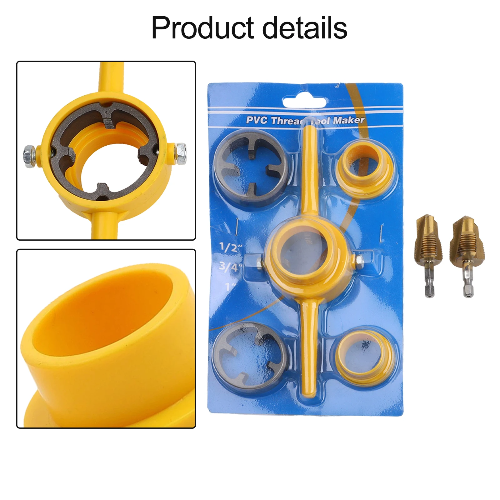 DIY Plumbing PPR Drill Bit Drilling Tool Plastic Pipe Tool Thread Sizes 1 Thread Sizes 1 2 Thread Sizes 3 4 For PVC Pipes
DIY Plumbing PPR Drill Bit Drilling Tool Plastic Pipe Tool Thread Sizes 1 Thread Sizes 1 2 Thread Sizes 3 4 For PVC Pipes
