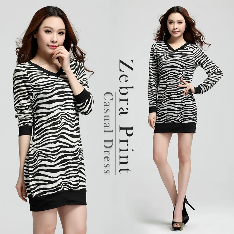 Длинный свитшот с v-образным вырезом и принтом зебры, женское повседневное платье, весенне-осенняя одежда с длинными рукавами
Длинный свитшот с v-образным вырезом и принтом зебры, женское повседневное платье, весенне-осенняя одежда с длинными рукавами