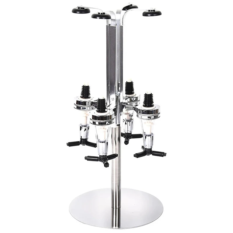 Wall Mounted Stand Rotary 4 Bottle Wine Beer Liquor Drinks Dispenser Home Bar Pourer Rack Wine Juice Shot Dispenser
Wall Mounted Stand Rotary 4 Bottle Wine Beer Liquor Drinks Dispenser Home Bar Pourer Rack Wine Juice Shot Dispenser