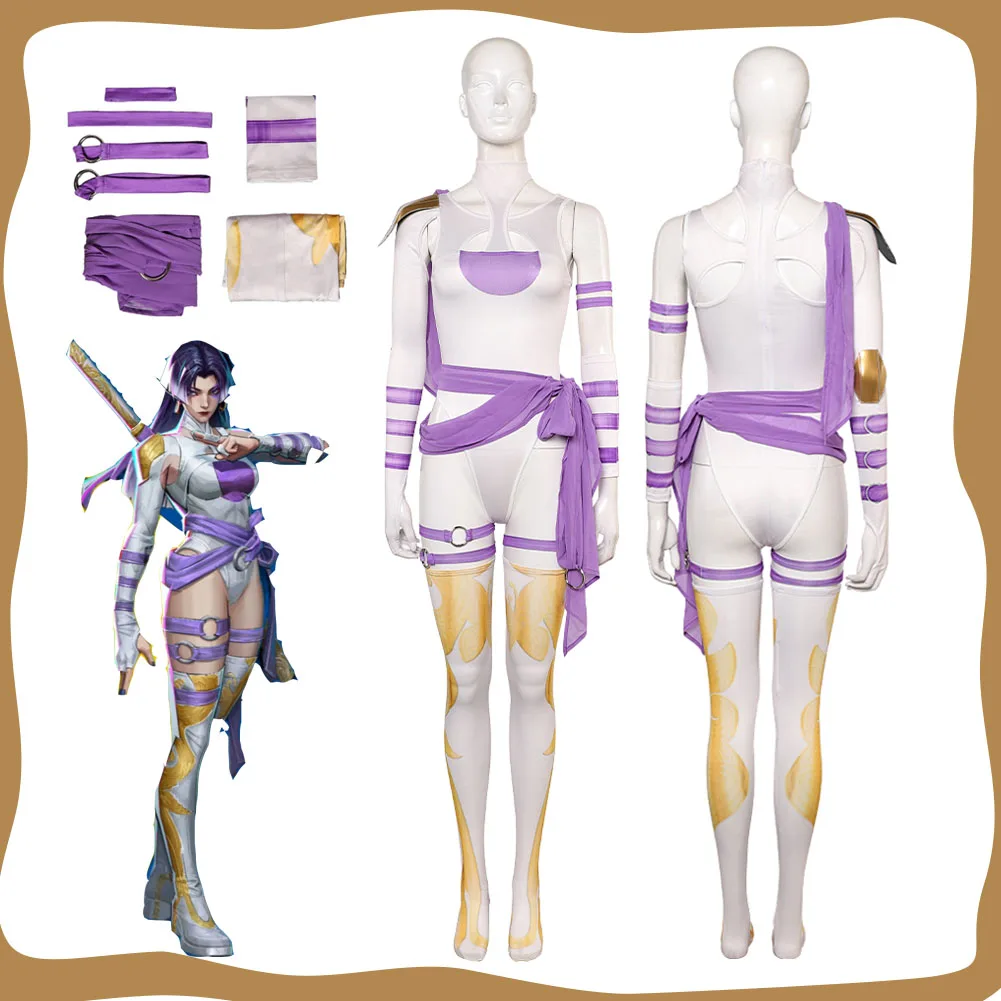 Psylocke косплей женский фэнтезийный фиолетовый комбинезон комплект костюм игра с заклепками маскировка для взрослых женщин Хэллоуин карнавальный костюм для вечеринки
Psylocke косплей женский фэнтезийный фиолетовый комбинезон комплект костюм игра с заклепками маскировка для взрослых женщин Хэллоуин карнавальный костюм для вечеринки