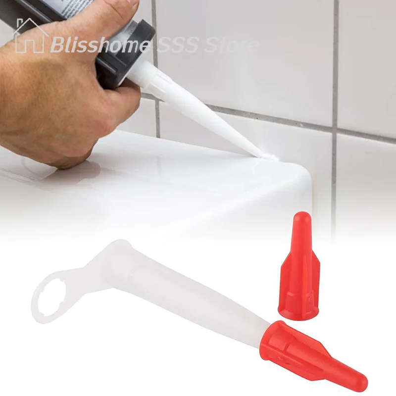 【S】10Pcs Spare Silicone Nozzle Sealant Tool Kit Re-sealable Mastic Cartridge Spare Nozzles Screw Cover For Caulking Pipes
【S】10Pcs Spare Silicone Nozzle Sealant Tool Kit Re-sealable Mastic Cartridge Spare Nozzles Screw Cover For Caulking Pipes