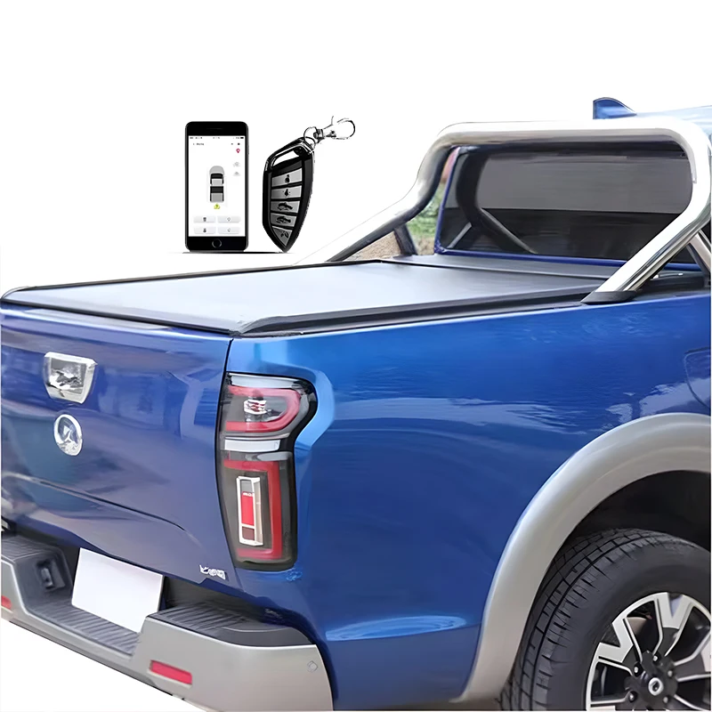 Electric Automatic Pickup Tonneau Cover for Shark6 GWM Great Wall Poer Pao JAC T9 T8 Kaicheng Hunter F70 Lantuozi Tunland G7 V9
Electric Automatic Pickup Tonneau Cover for Shark6 GWM Great Wall Poer Pao JAC T9 T8 Kaicheng Hunter F70 Lantuozi Tunland G7 V9