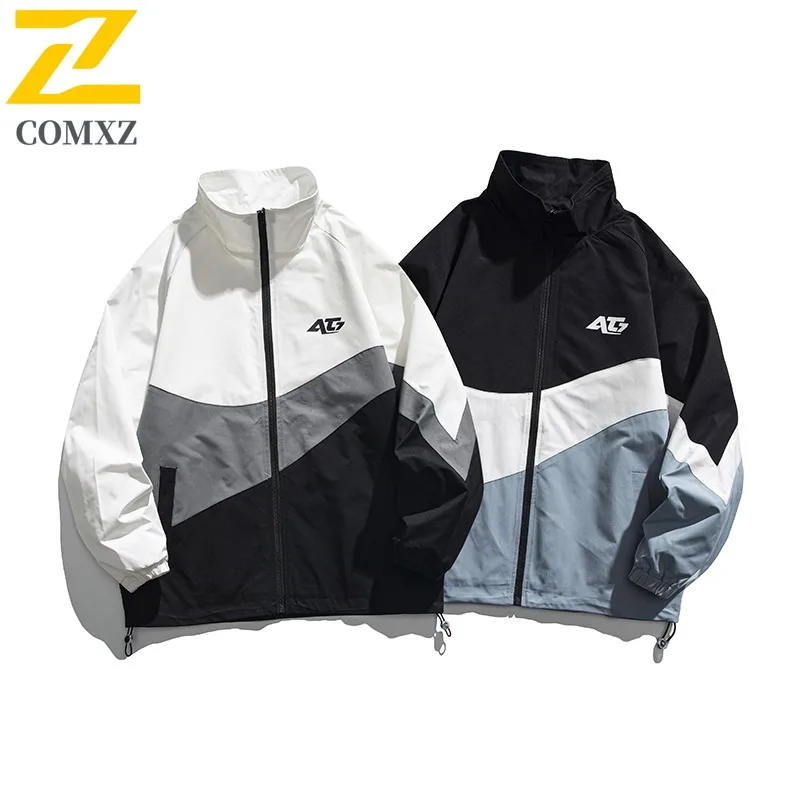 COMXZ High-quality Mens Jacket Stand Collar Outdoor Camping Lightweight Windbreaker Trendy Hiking Light Thin Autumn Jackets
COMXZ High-quality Mens Jacket Stand Collar Outdoor Camping Lightweight Windbreaker Trendy Hiking Light Thin Autumn Jackets