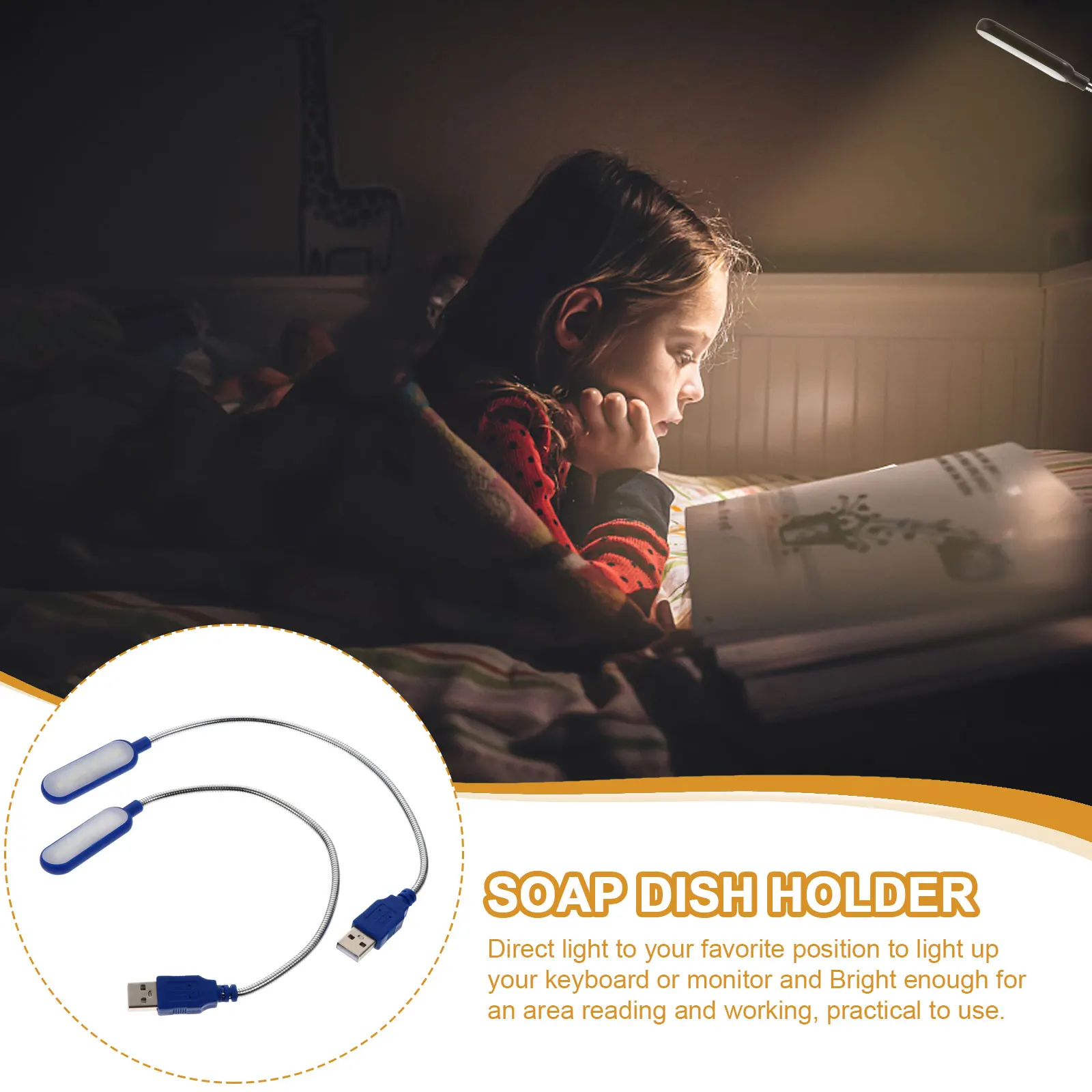 2pcs Portable Laptop Usb Computer Reading Lamp Compact Light For Keyboard Monitor Night Use Durable Mini Computer Lamp
2pcs Portable Laptop Usb Computer Reading Lamp Compact Light For Keyboard Monitor Night Use Durable Mini Computer Lamp
