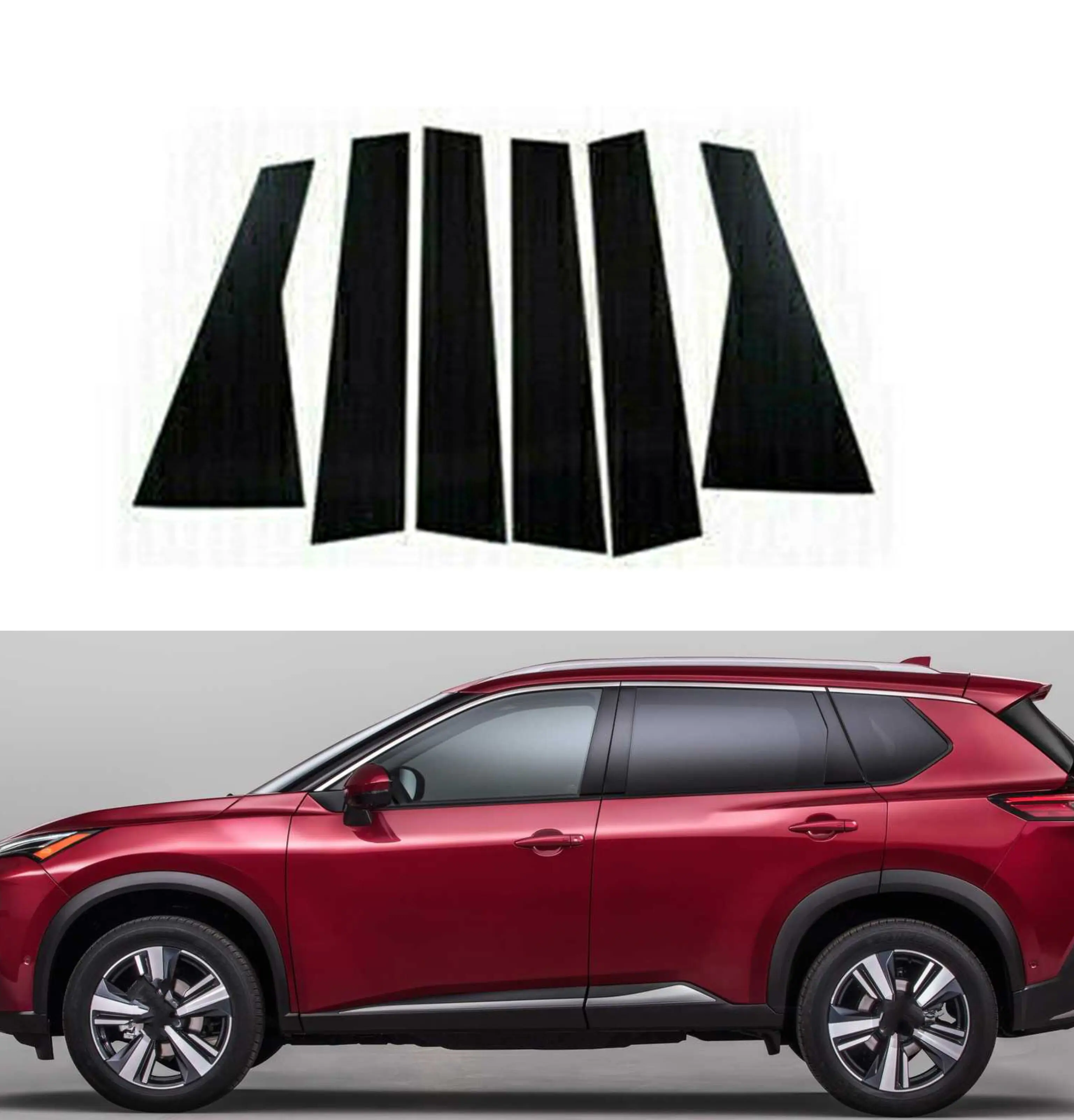 6Pcs Gloss Black Pillar Posts Fit For Nissan X-trail T33 2022-2023 Door Trim Window Decor Covre Car Decoratiover Sticker
6Pcs Gloss Black Pillar Posts Fit For Nissan X-trail T33 2022-2023 Door Trim Window Decor Covre Car Decoratiover Sticker