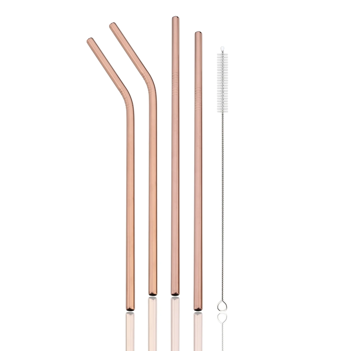 4pcs Rose Stainless Steel Straw Set Reusable Drinking Straws for Tea Milkshakes Cocktails Coffee Kitchen Bar Accessories
4pcs Rose Stainless Steel Straw Set Reusable Drinking Straws for Tea Milkshakes Cocktails Coffee Kitchen Bar Accessories