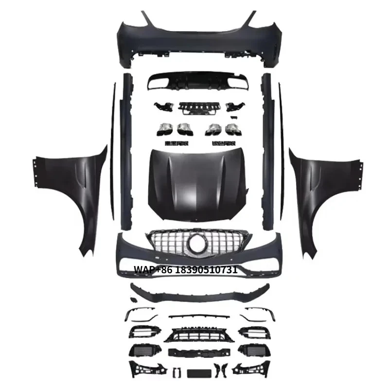 Original Quality W205 Upgrade C63 Style Bodykit Grille Rear Diffuser HOOD Fenders Car Bumper Body Kit for Benz 2015-2021
Original Quality W205 Upgrade C63 Style Bodykit Grille Rear Diffuser HOOD Fenders Car Bumper Body Kit for Benz 2015-2021