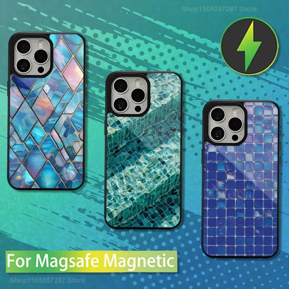 Swimming Pool Tile Pattern For iPhone 15,Mini,13,Max,11,12,Pro,16,17,14,Plus,For Magsafe,Magnetic Wireless Charging Case
Swimming Pool Tile Pattern For iPhone 15,Mini,13,Max,11,12,Pro,16,17,14,Plus,For Magsafe,Magnetic Wireless Charging Case