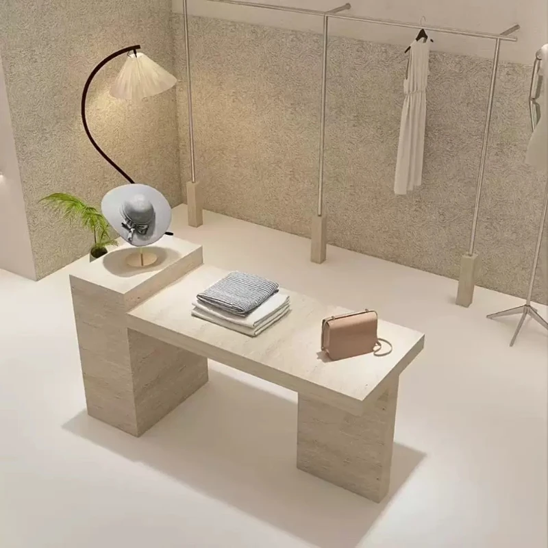 Women's clothing store Nakajima table store small simple clothing display stand
Women's clothing store Nakajima table store small simple clothing display stand