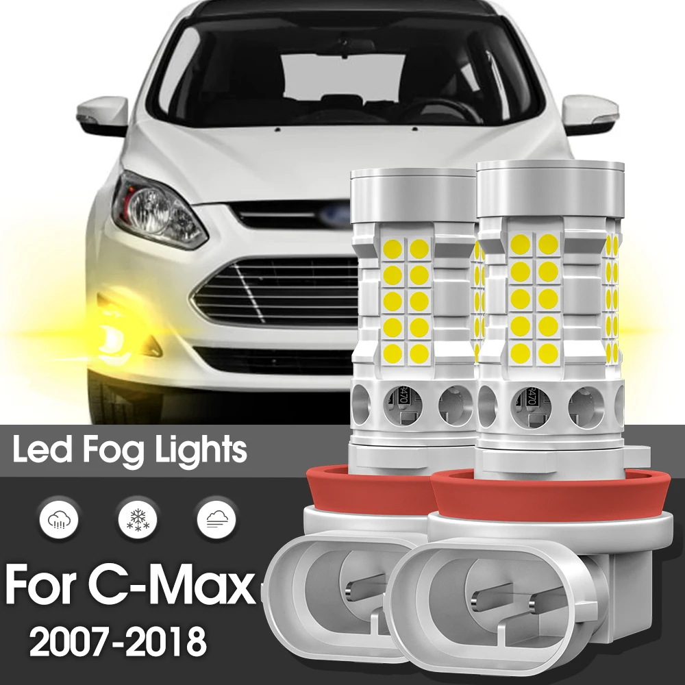 Светодиодные противотуманные фары Canbus, 2 шт., аксессуары для Ford C-Max C Max 2007 2008 2009 2010 2011 2012 2013 2014 2015 2016 2017 2018
Светодиодные противотуманные фары Canbus, 2 шт., аксессуары для Ford C-Max C Max 2007 2008 2009 2010 2011 2012 2013 2014 2015 2016 2017 2018
